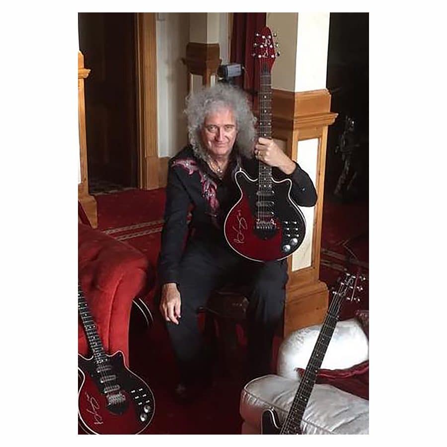 Brian May Signed Guitar - Queen