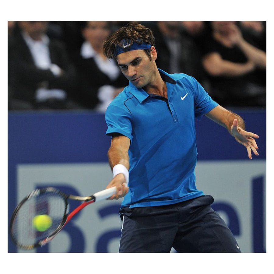 Roger Federer Signed Shirt – Match Worn