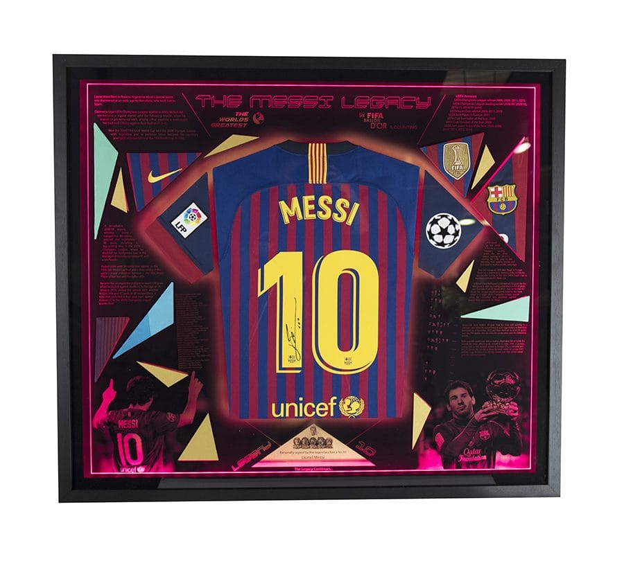Signed Lionel Messi FC Barcelona