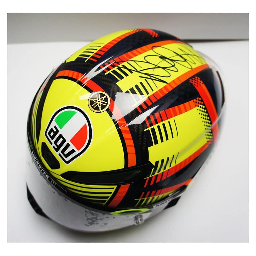 Rossi Valentino Signed Soleluna Helmet