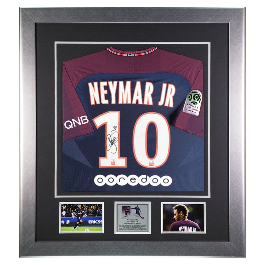 neymar signed jersey