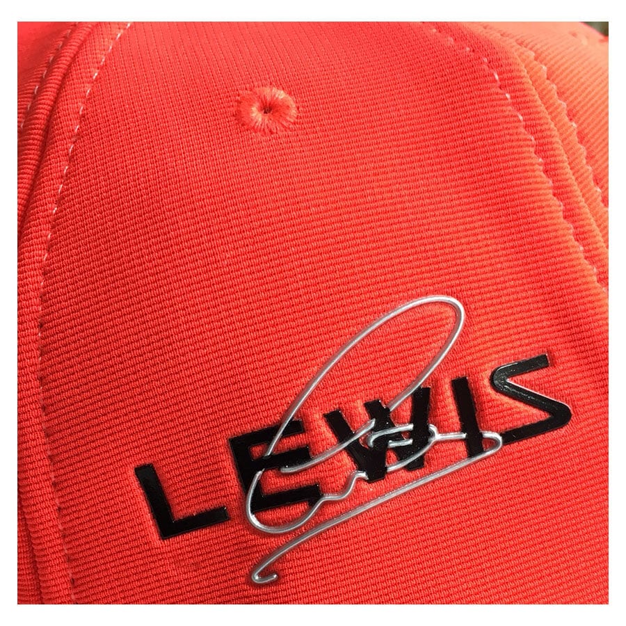 Lewis Hamilton Signed McLaren Cap