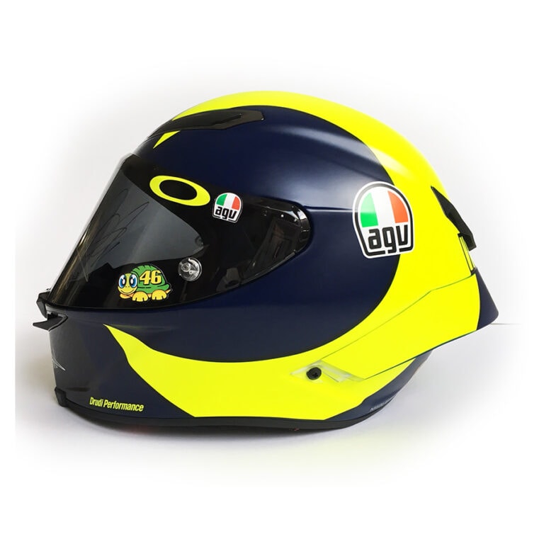 Valentino Rossi Signed 2018 Soleluna GPR Helmet Elite Exclusives