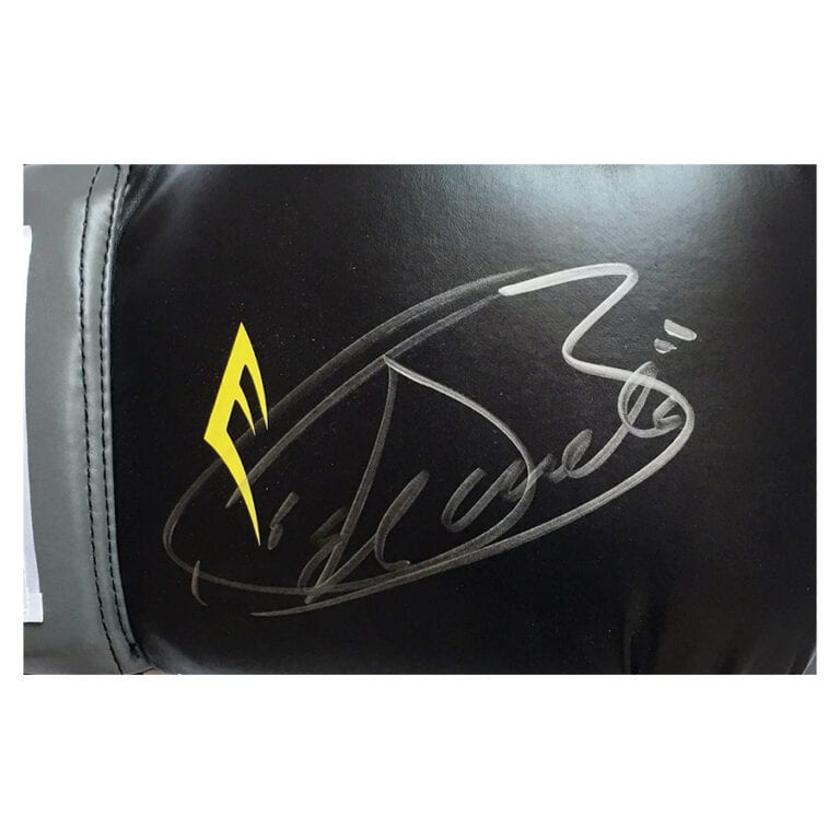 Canelo Alvarez Signed Boxing Glove Elite Exclusives Boxing Memoralia