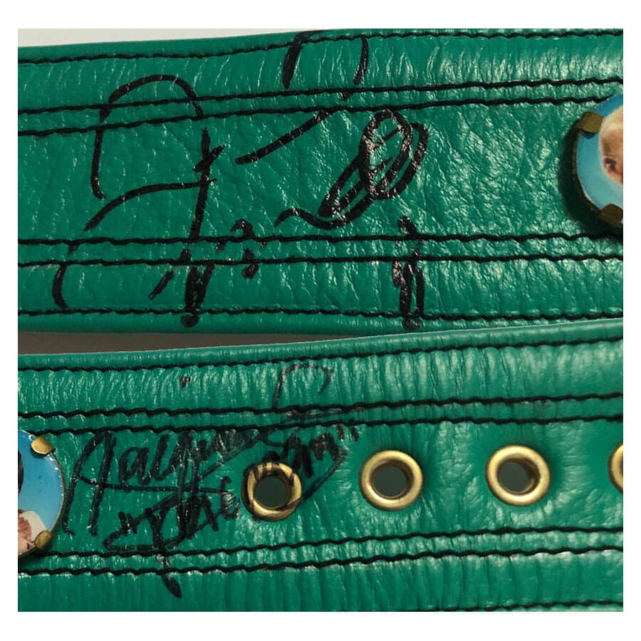 Floyd Mayweather and Manny Pacquiao signed Mini Boxing Belt