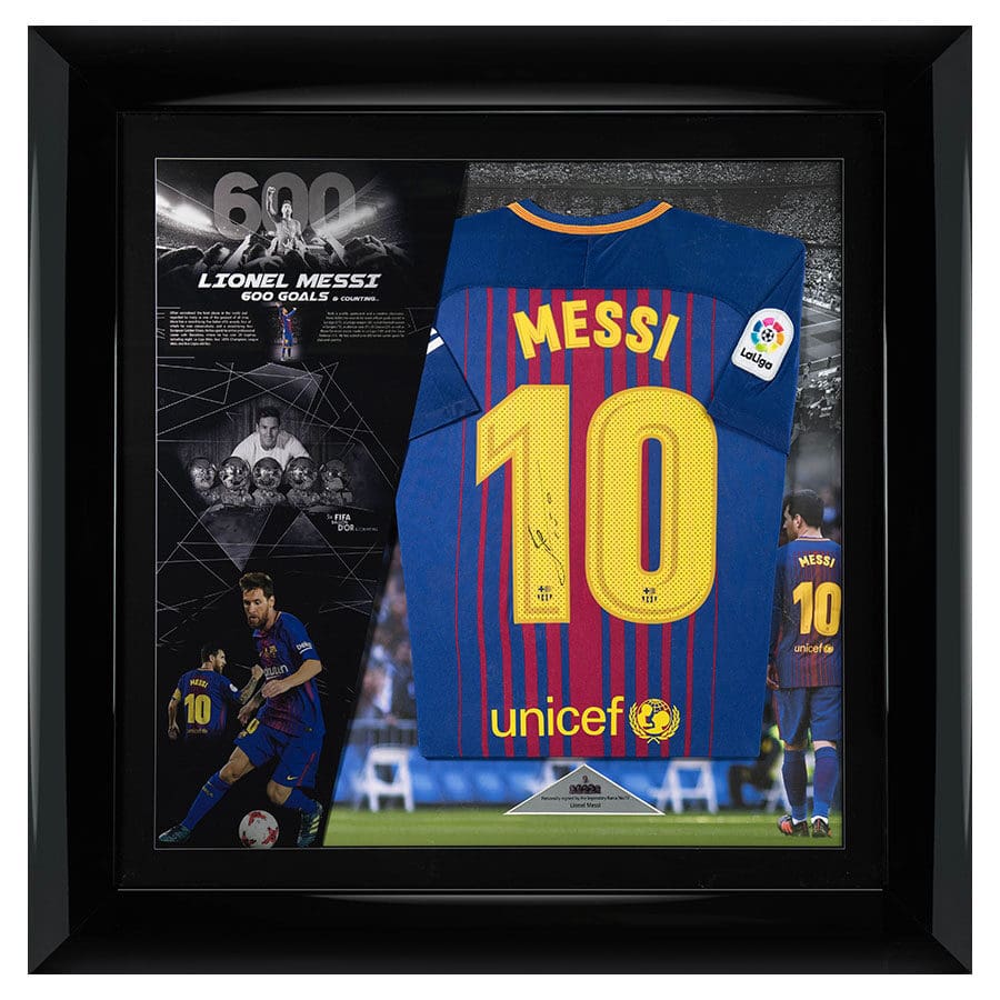 Lionel Messi Signed Player Issue 2017 Shirt