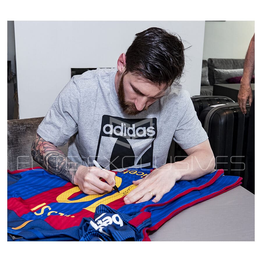 Lionel Messi Signed Player Issue Shirt