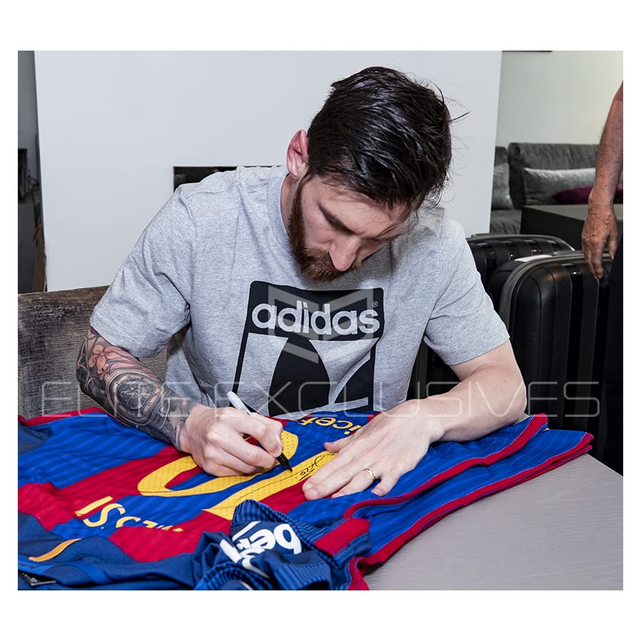 Lionel Messi Match Worn F.C Barcelona La Liga Shirt 2019 - 2020 Season -  Golden Soccer Signings