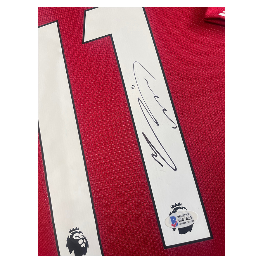 Mo Salah Signed Liverpool FC Shirt - 2020 Premier League Champions