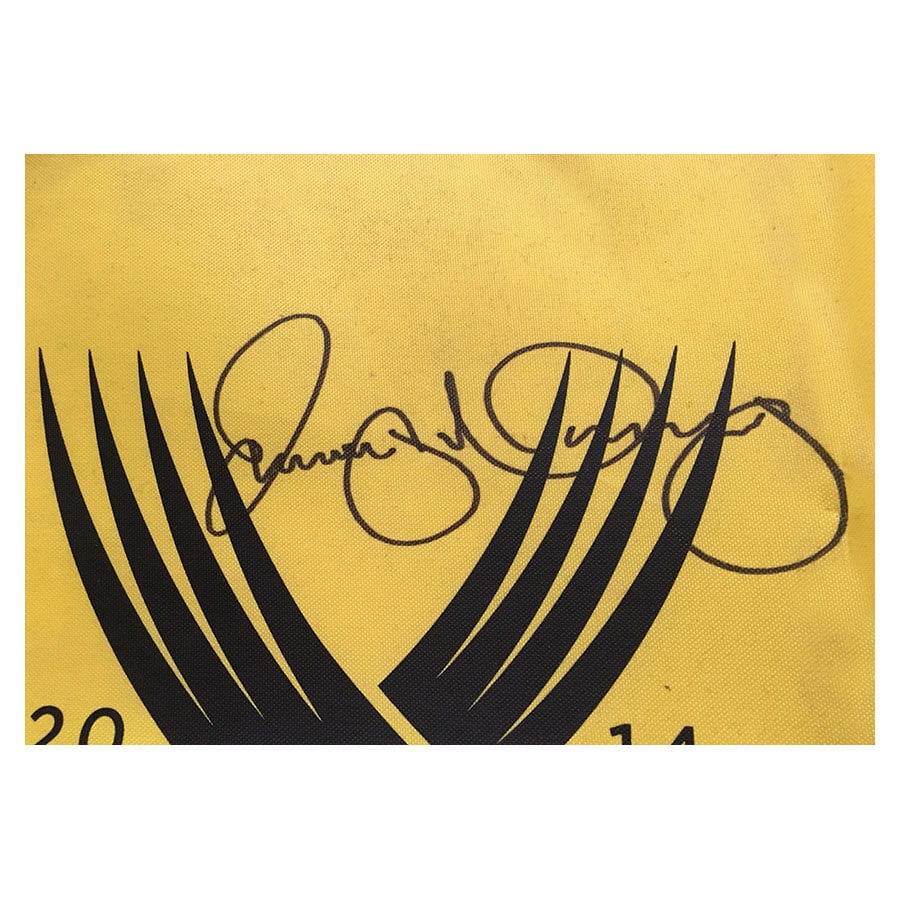 Rory McIlroy Signed Golf Flag