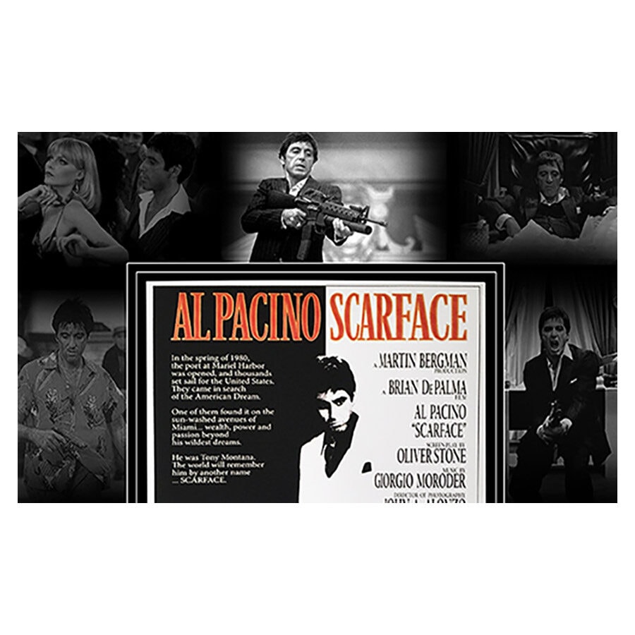 Al Pacino Signed Scarface Movie Display