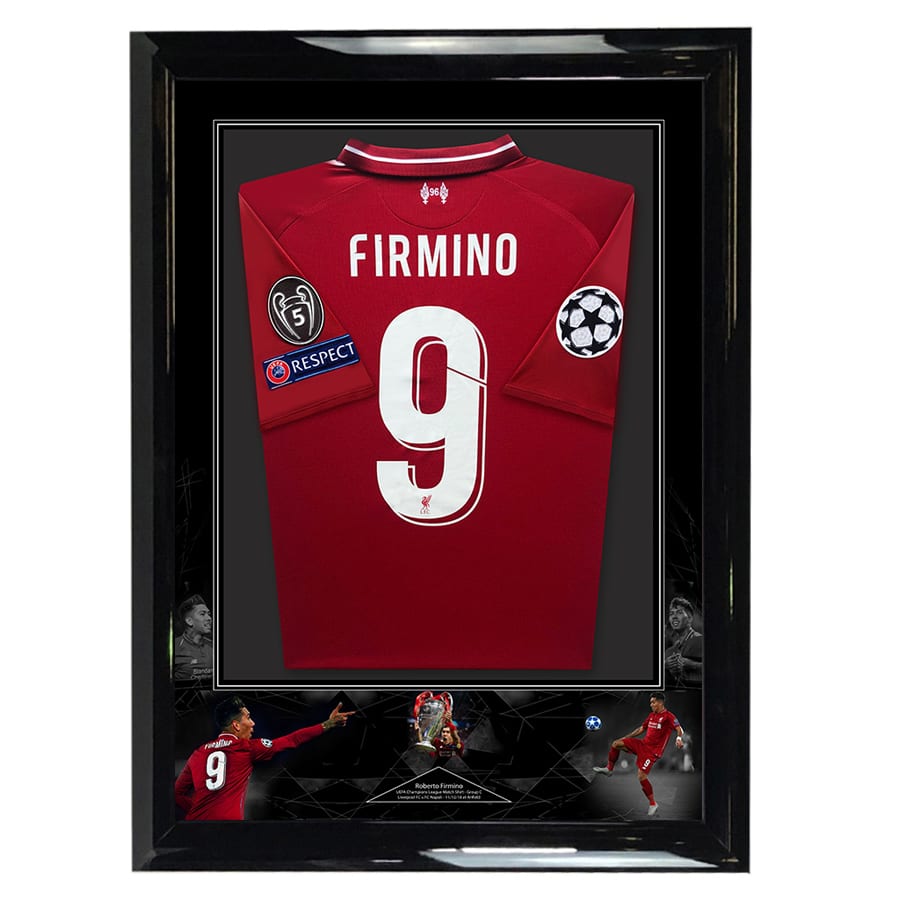 Roberto Firmino Liverpool FC Match Shirt – CL 2018