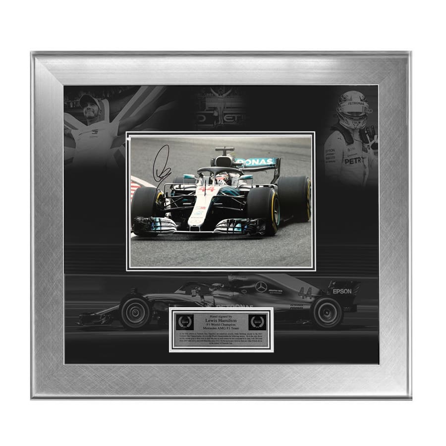 Lewis Hamilton Signed Memorabilia - Elite Exclusives
