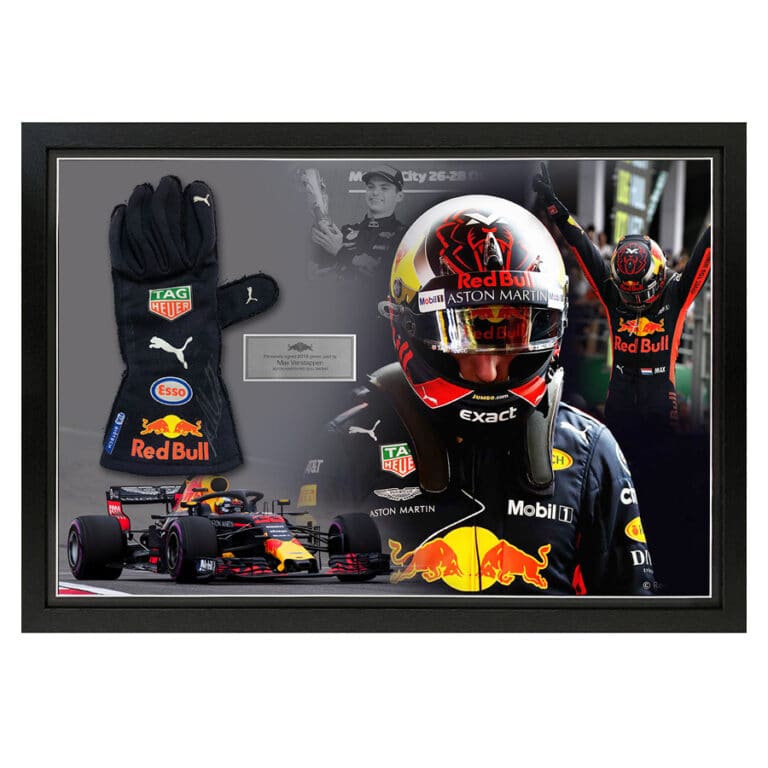 Max Verstappen Signed Memorabilia Elite Exclusives