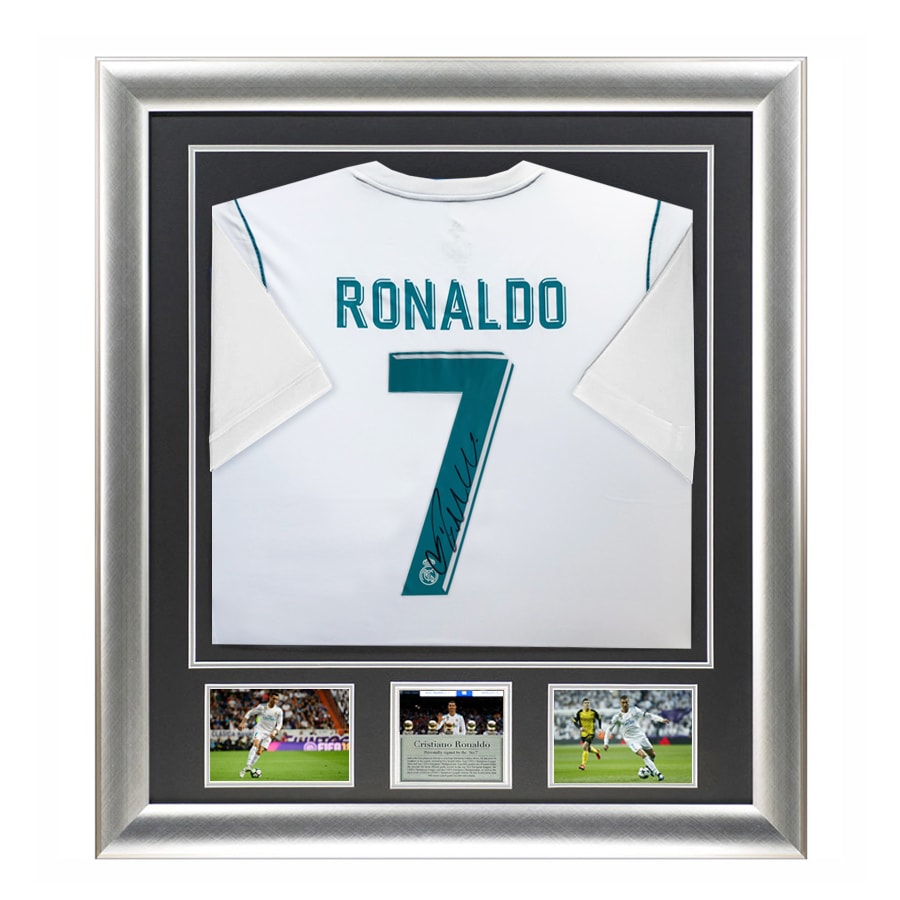Cristiano Ronaldo Signed Real Madrid Shirt