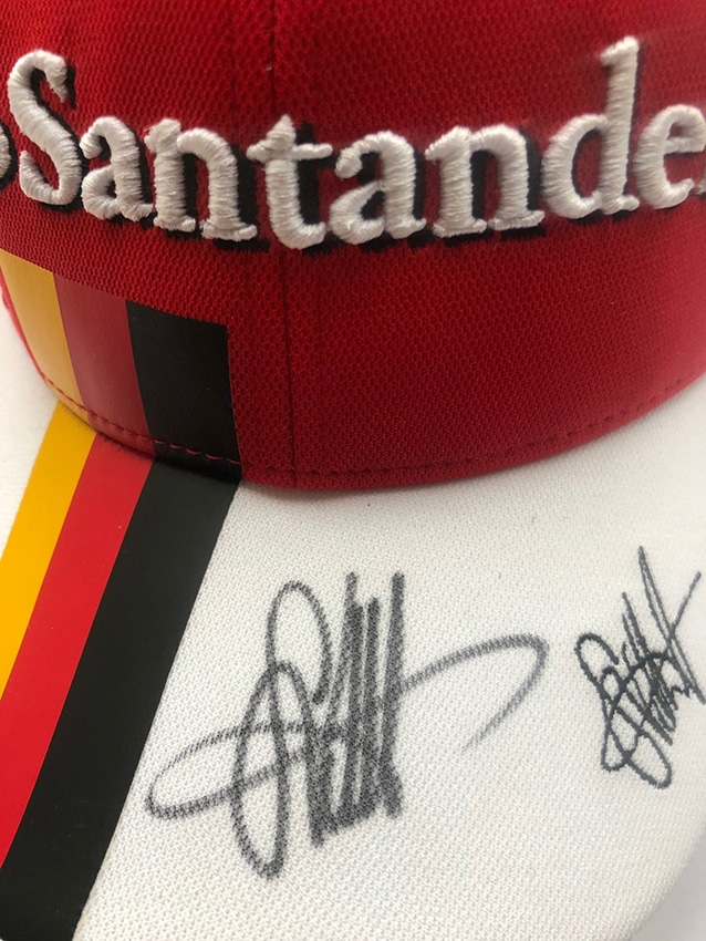 Sebastian Vettel Signed Personal Driver 2017 Cap