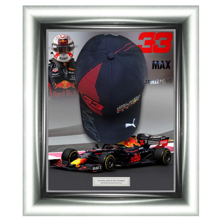 Max Verstappen Signed RBR Cap Elite Exclusives