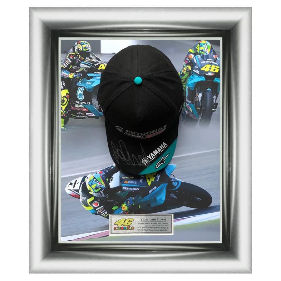Valentino Rossi Signed Yamaha Petronas Cap – MotoGP 2021