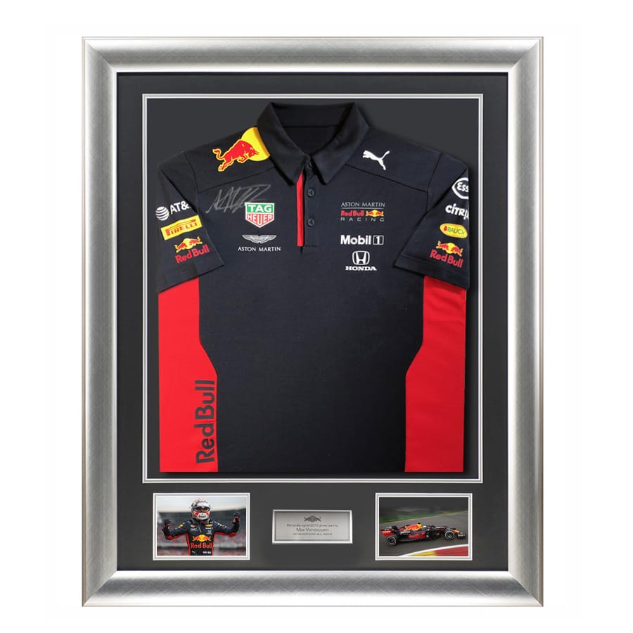Max Verstappen Signed Red Bull Racing Shirt