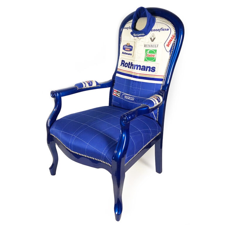 Williams Rothmans F1 Team Suit Chair - Elite Exclusives