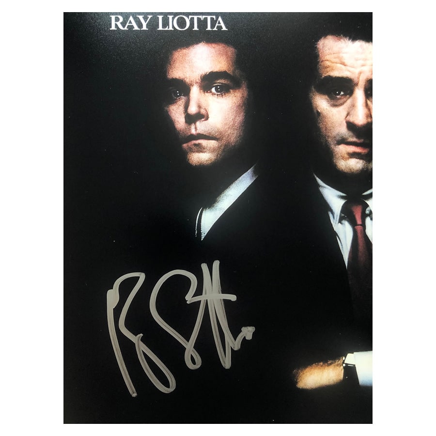 Ray Liotta Signed Goodfellas Movie Display