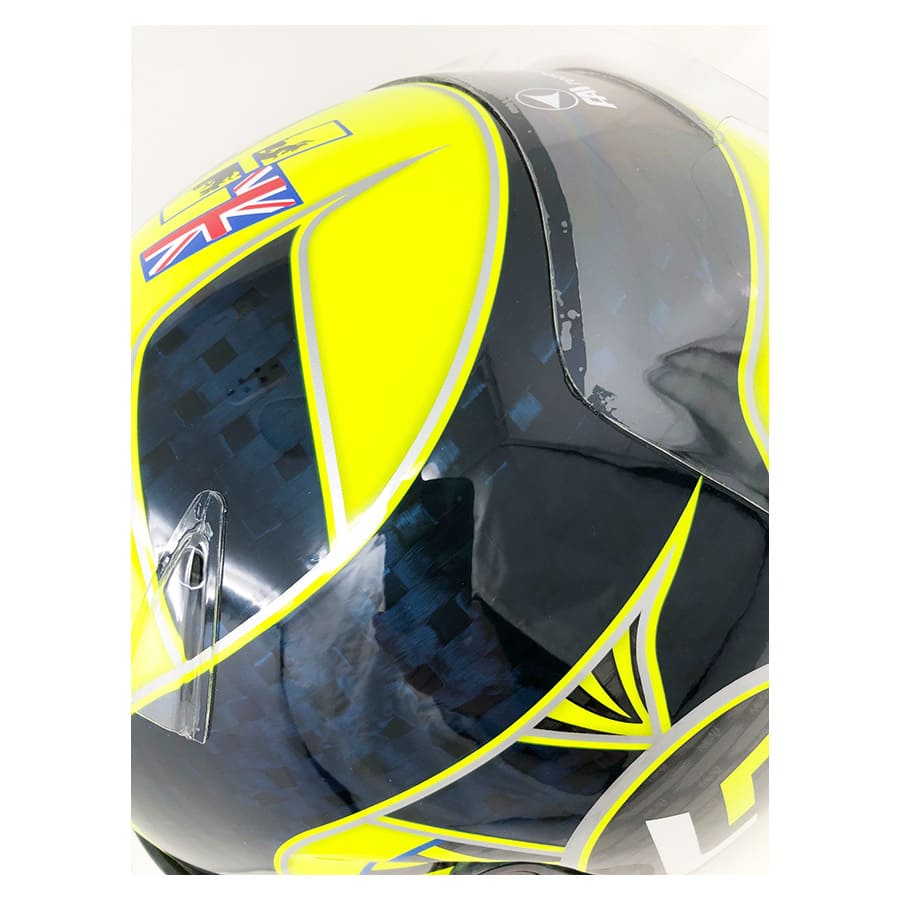 Lando Norris Signed 2021 Official Replica Bell Helmet - JMD