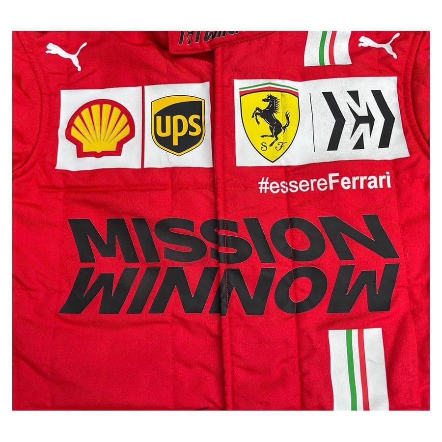 Charles Leclerc Signed & Used Race Suit 2020 - Ferrari F1 - Elite ...