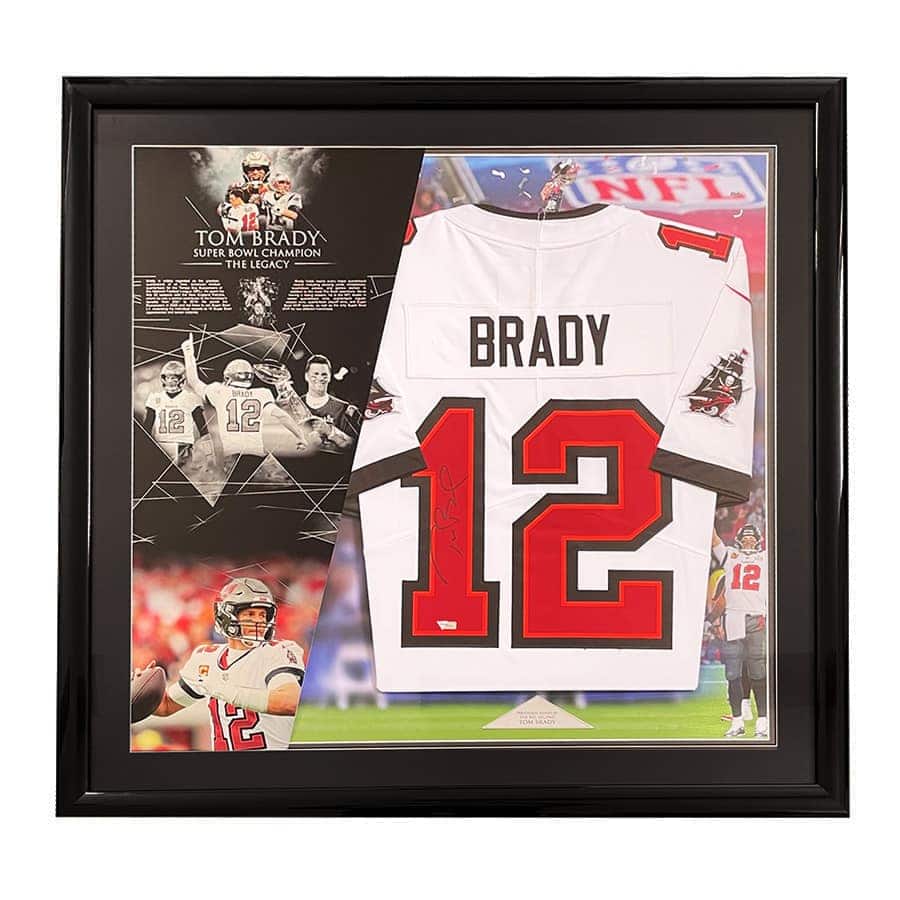 Tom Brady Signed Jersey NFL Display – The Legacy Display