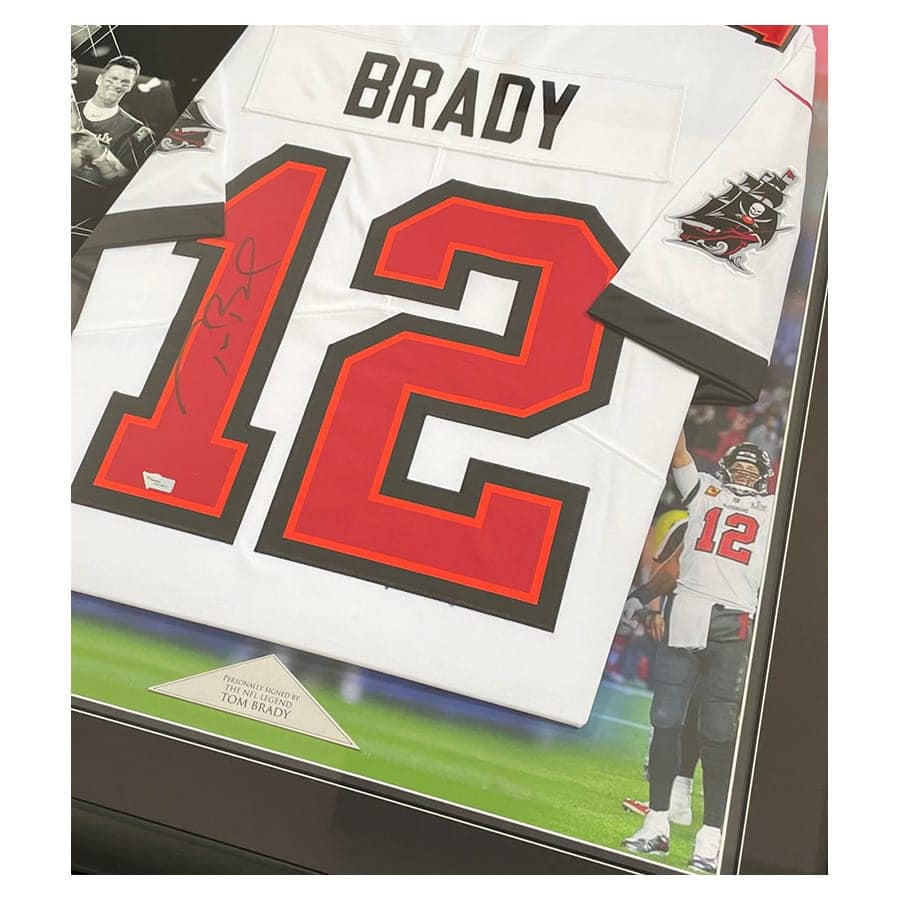 Tom Brady Signed Jersey NFL Display – The Legacy Display