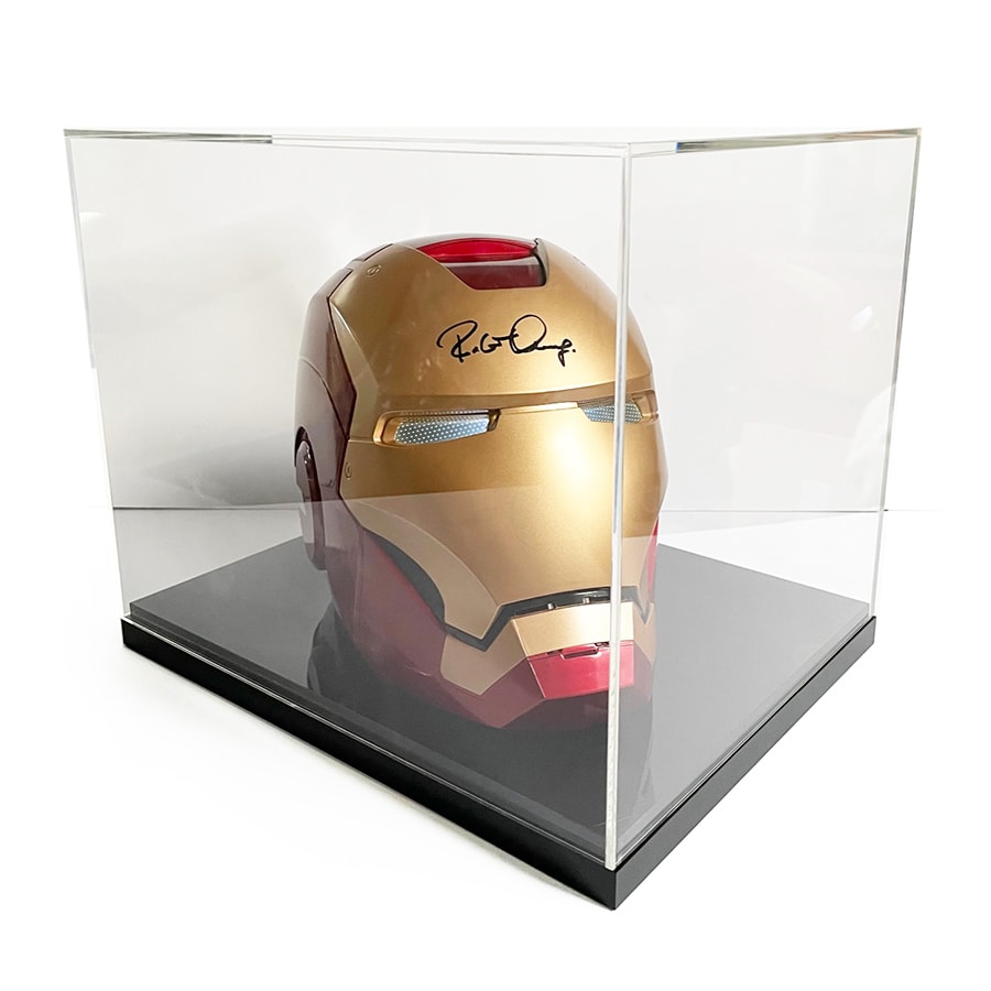 Robert Downey Jr Signed Iron Man Helmet Display - Marvel