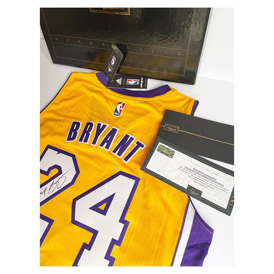 Kobe Bryant Signed LA Lakers Jersey - Panini Authentic