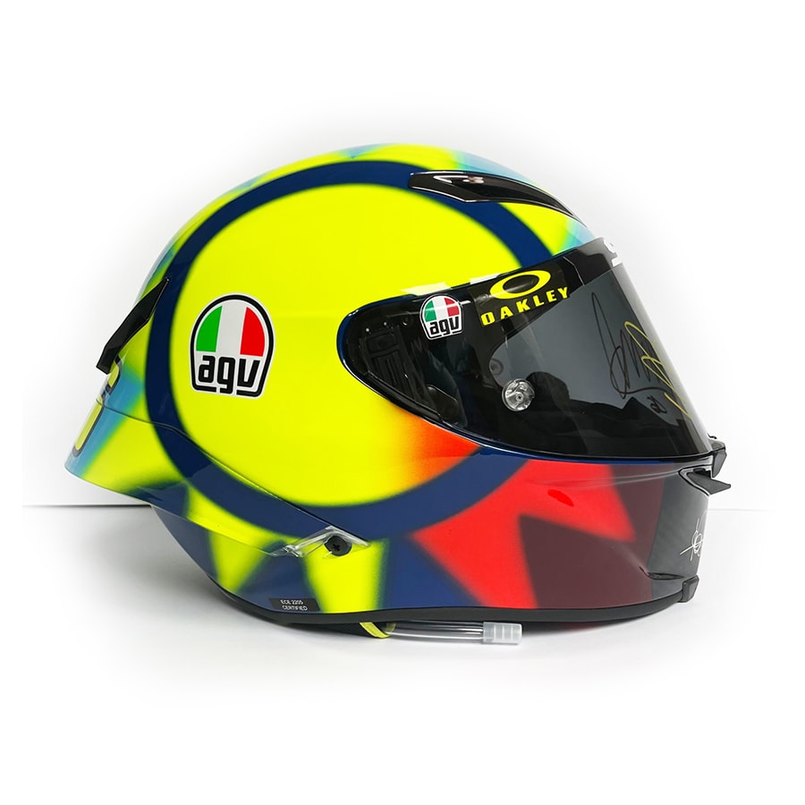 Valentino Rossi Signed 2021 Soleluna GP-RR Helmet