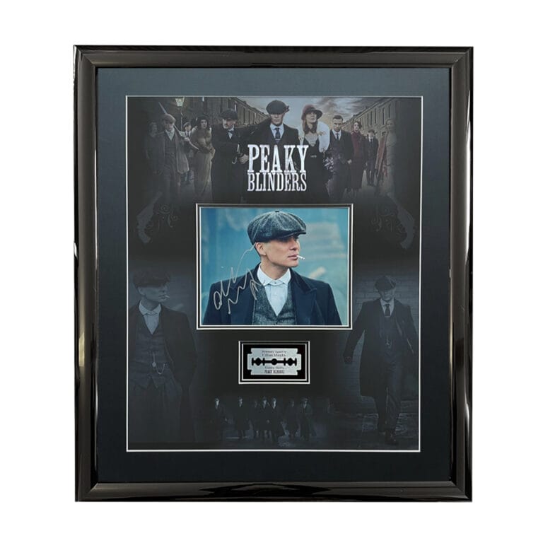 Cillian Murphy Signed Peaky Blinders Display 