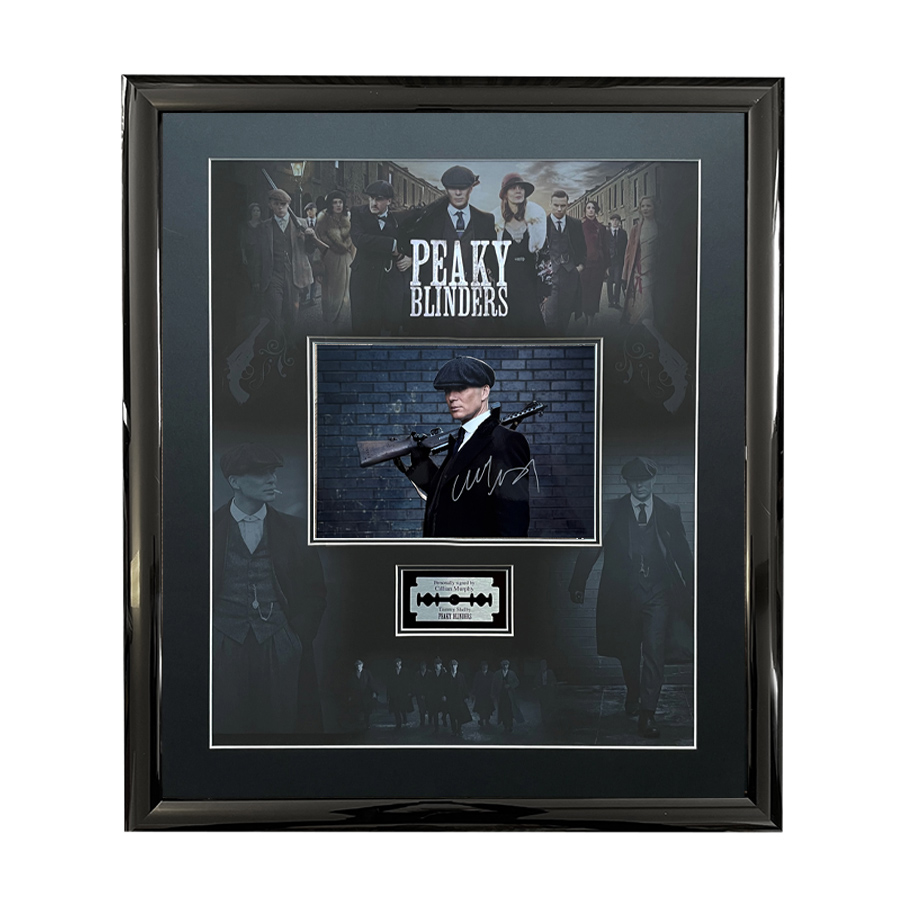 Cillian Murphy Signed Peaky Blinders Display 3