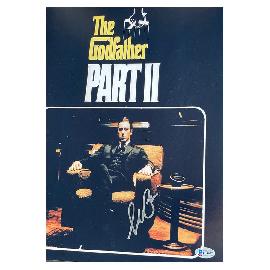 Al Pacino Signed The Godfather II Movie Display