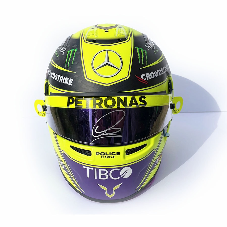 Lewis Hamilton Signed Helmet - 2022 Official Mercedes F1