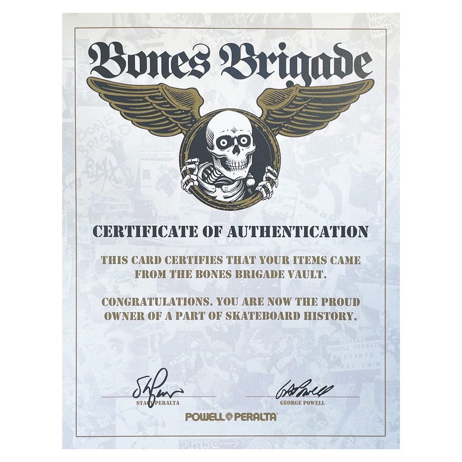 Tony Hawk Signed Skateboard Deck - Powell & Peralta Series 14 Blacklight - Bones Brigade COA