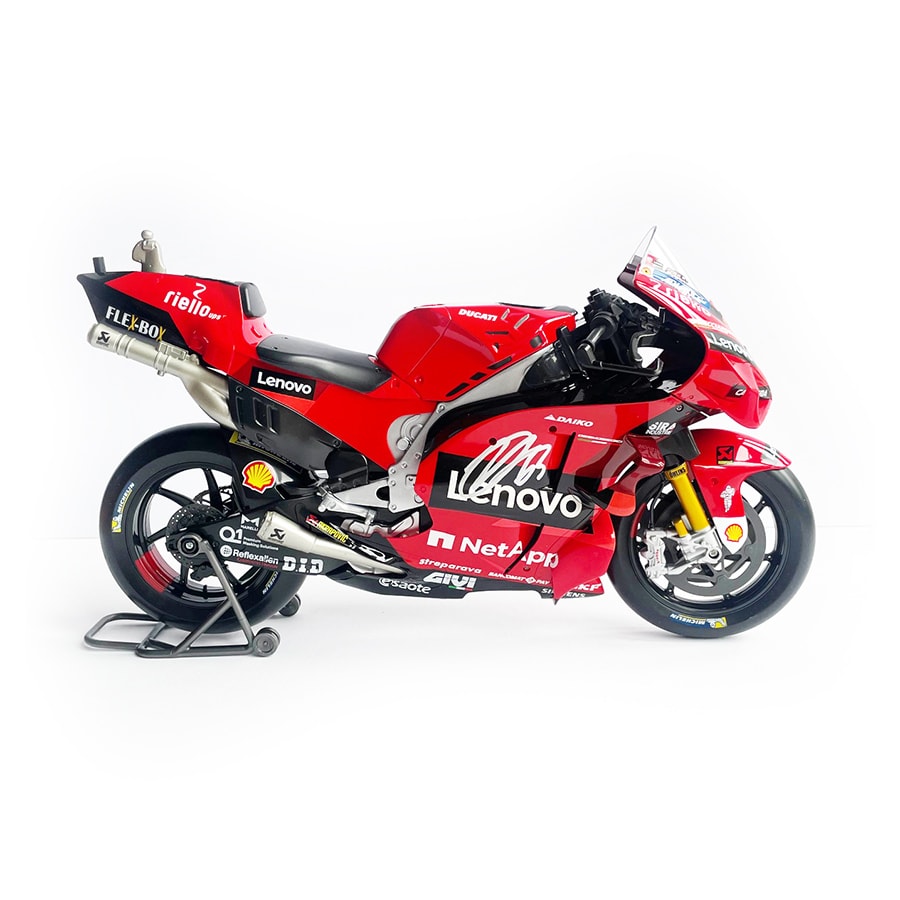 Francesco Bagnaia Signed Ducati Model 1:6 Scale - MotoGP 2022 World Champion - Pecco