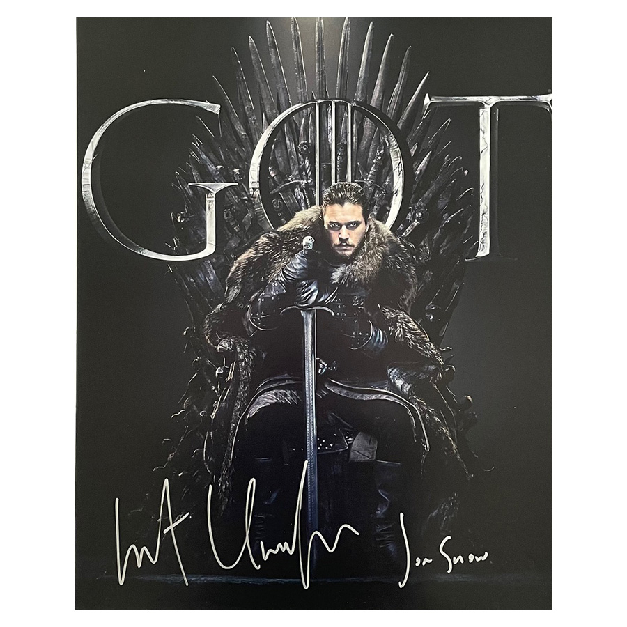 Kit Harrington Signed Game Of Thrones Framed Display - Jon Snow GOT
