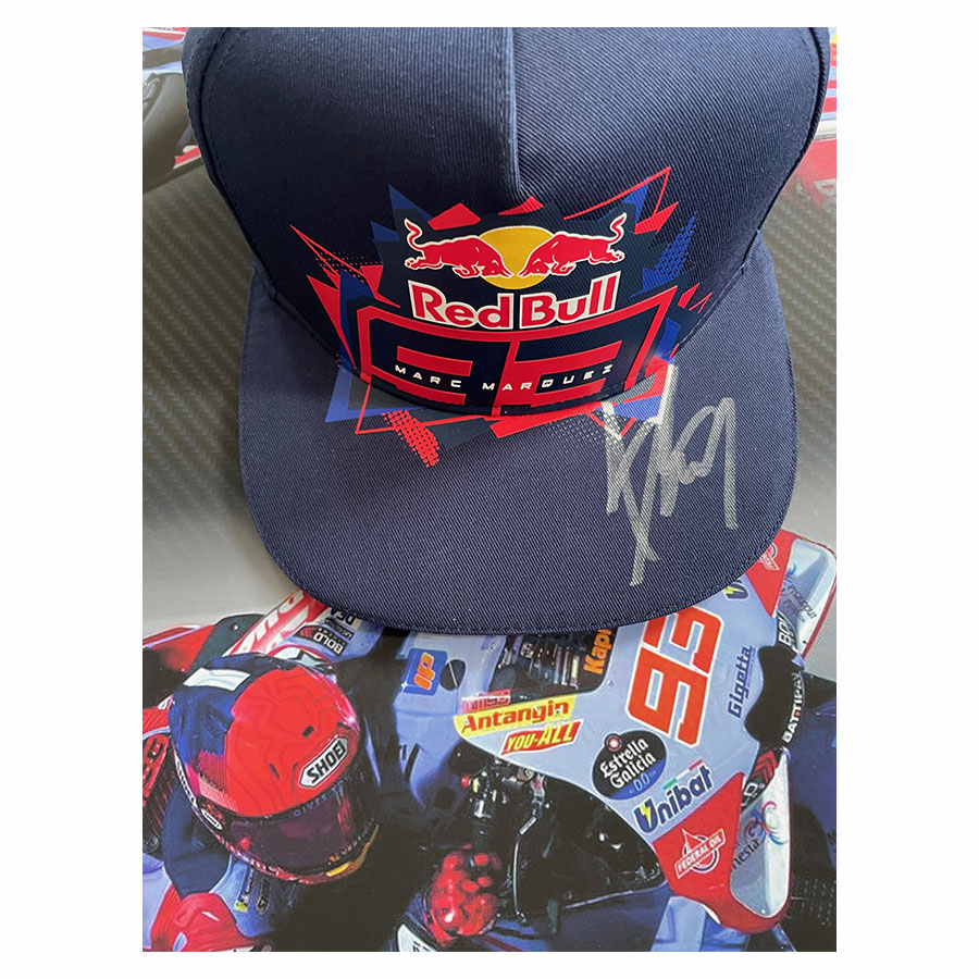 Marc Marquez Signed Red Bull Cap - 2024
