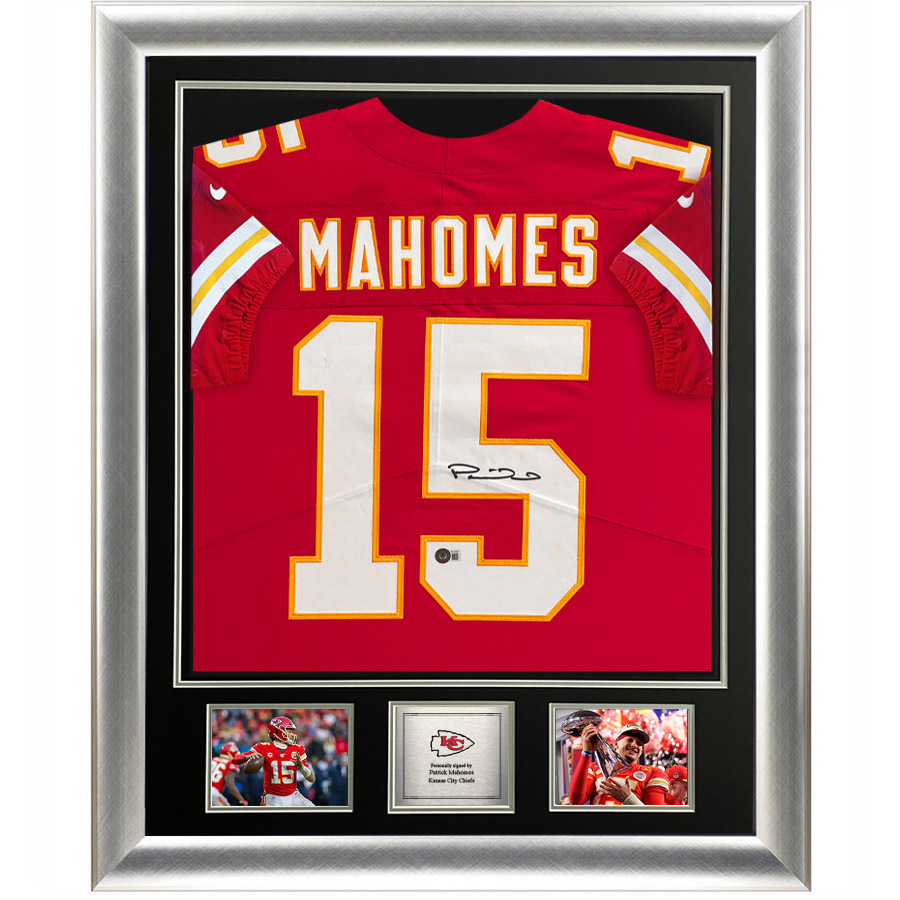 Patrick Mahomes Signed Kansas City Chiefs Elite Jersey - Beckett Witnessed