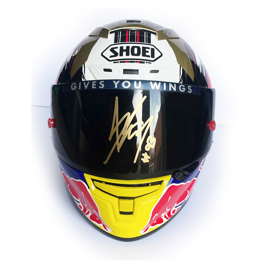 Marc Marquez Signed 2017 Replica Japan GP Helmet - MotoGP World Champion