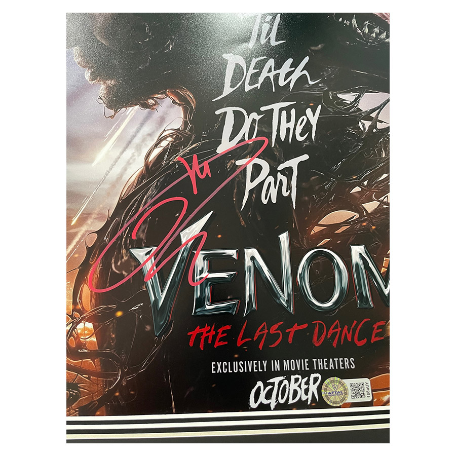 Tom Hardy Signed Venom Photo Display - Marvel