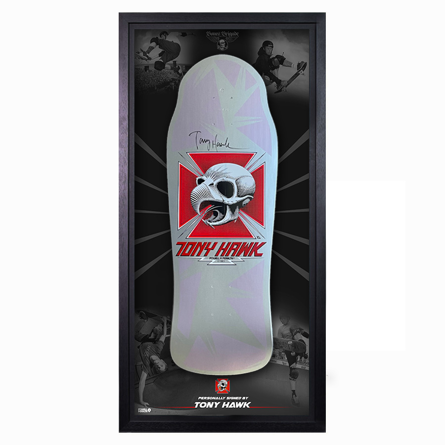 Tony Hawk Signed Skateboard Deck - Powell & Peralta Series 12 - Bones Brigade COA