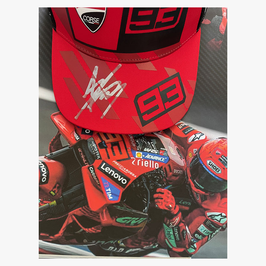 Marc Marquez Signed Ducati MM93 Cap - 2025