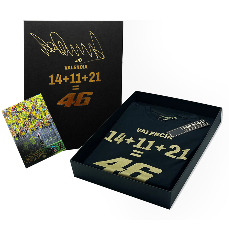 Valentino Rossi Signed Valencia 2021 Shirt - Limited Edition Boxed Edition