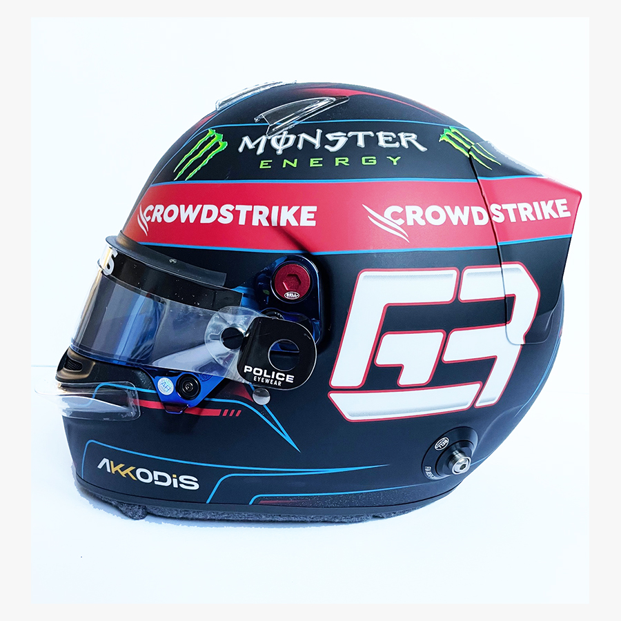 George Russell Signed Helmet - 2022 Official Mercedes F1