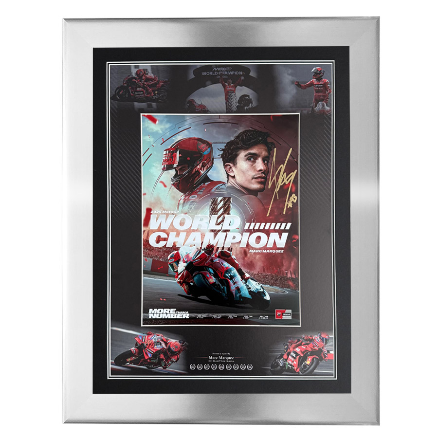 Marc Marquez Signed Photo Ducati MM93 - 2025 MotoGP World Champion