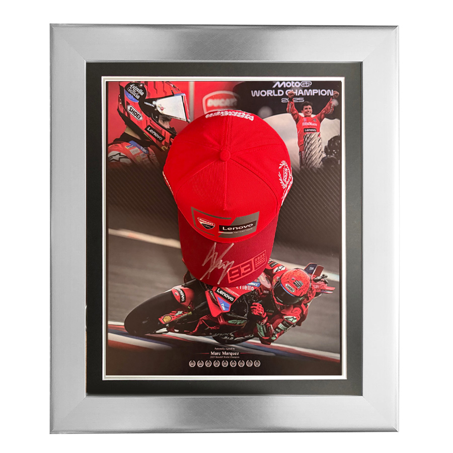 Marc Marquez Signed Ducati MM93 Cap - 2025 World Champion
