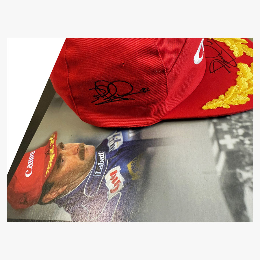 Nigel Mansell Signed Personal & Original Cap 1992 - F1 World Champion - Image 4